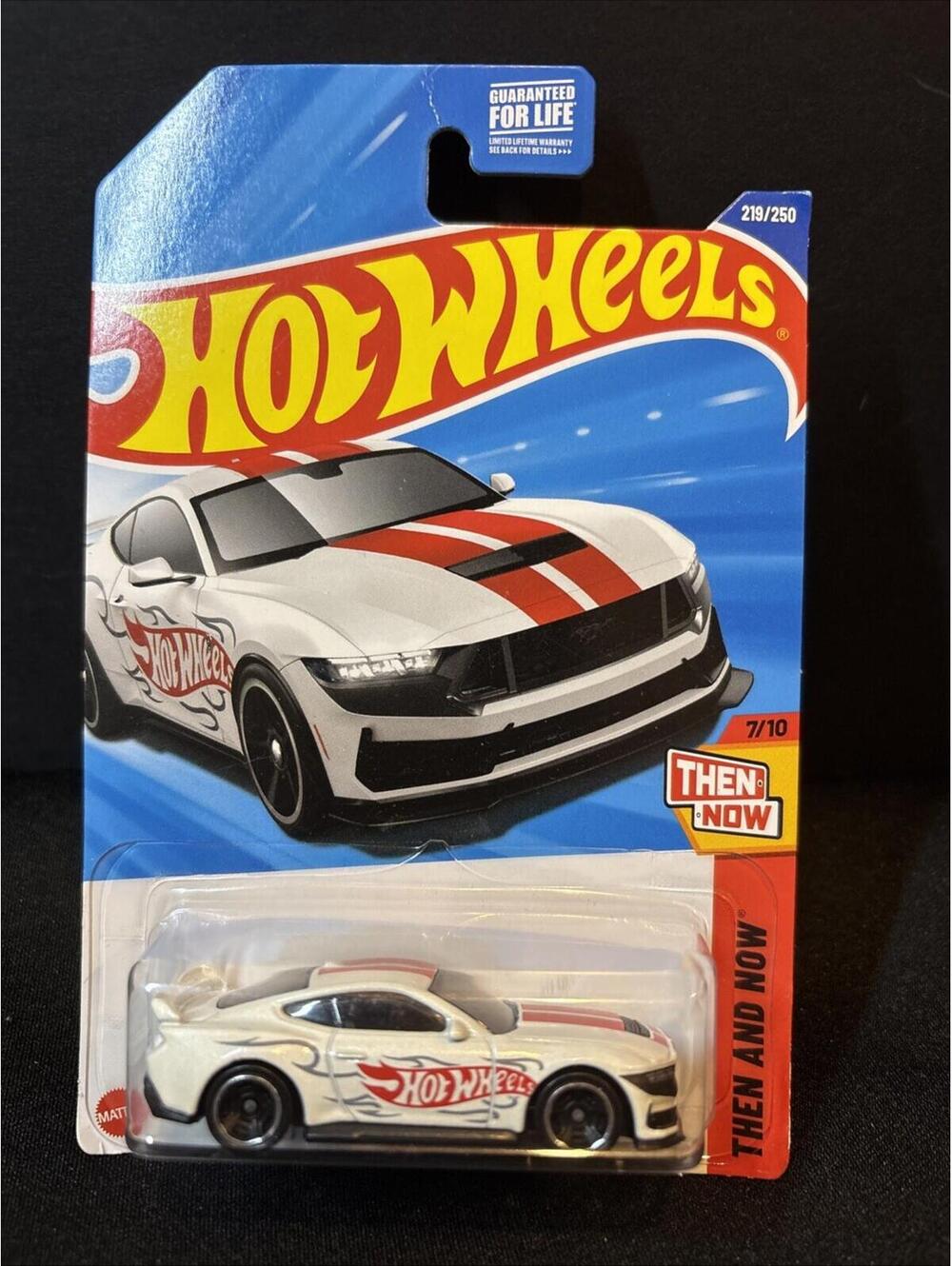 New Sealed Hot Wheels Ford Mustang Dark Horse 2023 Then and Now Diecast Car